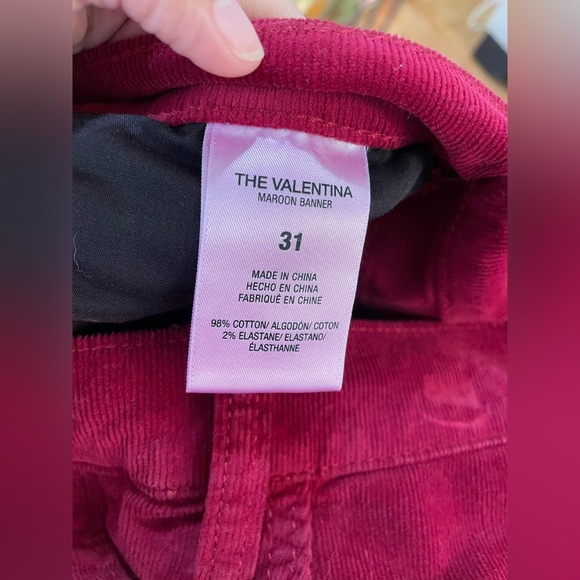 NWT Favorite Daughter, The Valentina Flare Corduroy Jeans (31) - Picture 6 of 8